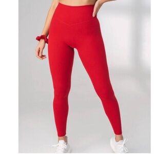 Vitality cloud leggings in ruby